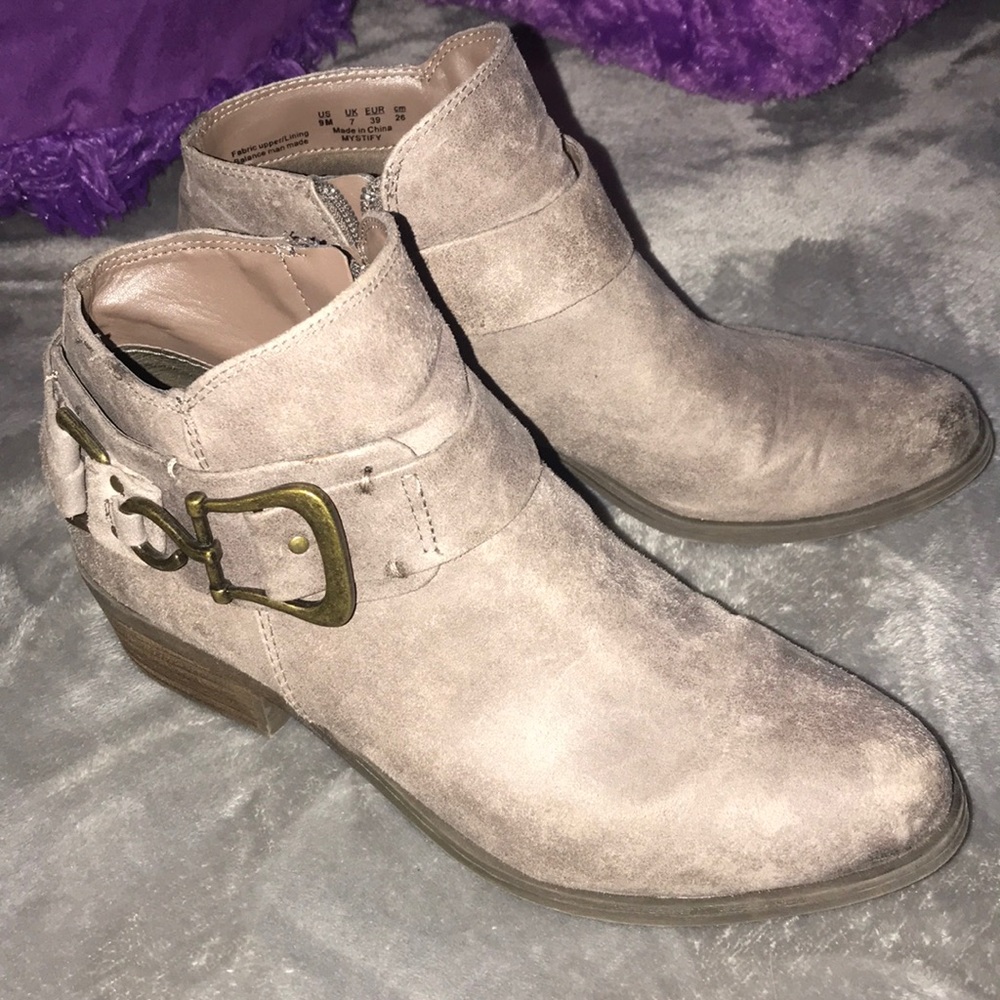 tan/brown Low cut boots